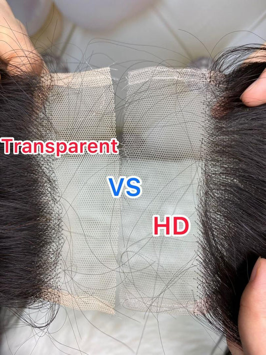 Transparent wigs 13x4